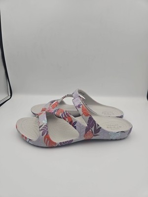 Crocs Kadee II Tropical Sandal Women's Size 10 Strappy 211698-101