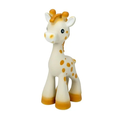 Jackie The Giraffe 100% Natural Rubber Teether 3M Teething Baby Toy BPA Free
