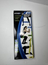 Pro Strength 3pk. Resistance Band Set: Light, Medium  Heavy Color Coded NEW.
