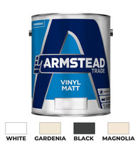 Armstead Trade Vinyl Matt Paint - All Colours - All Sizes