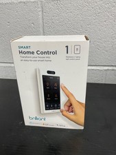 Brilliant Smart Home Control Light Switch Panel BHA-120US-WH1 G1 Brilliant Smart Home Control Light Switch Panel BHA-120US-WH1 G1 - Image 1