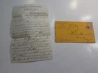 Civil War Letter 1861 Jefferson Davis Send You Cover Stamp Norwalk Ohio VTG