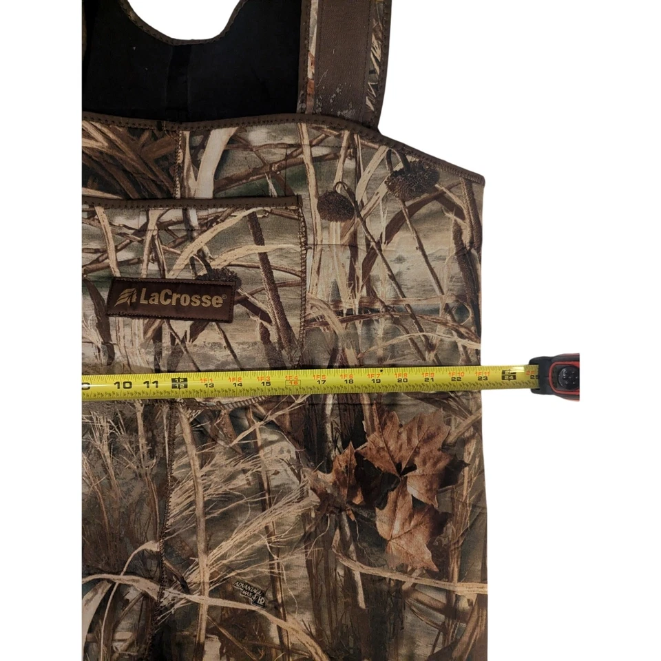 LaCrosse Neoprene Hunting Outdoor overalls Size 11 on tag Medium Fit - Image 4 of 4