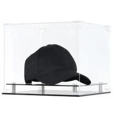 Pro UV Protection Baseball Cap Hat Display Case Holder Stand Perfect for Base...