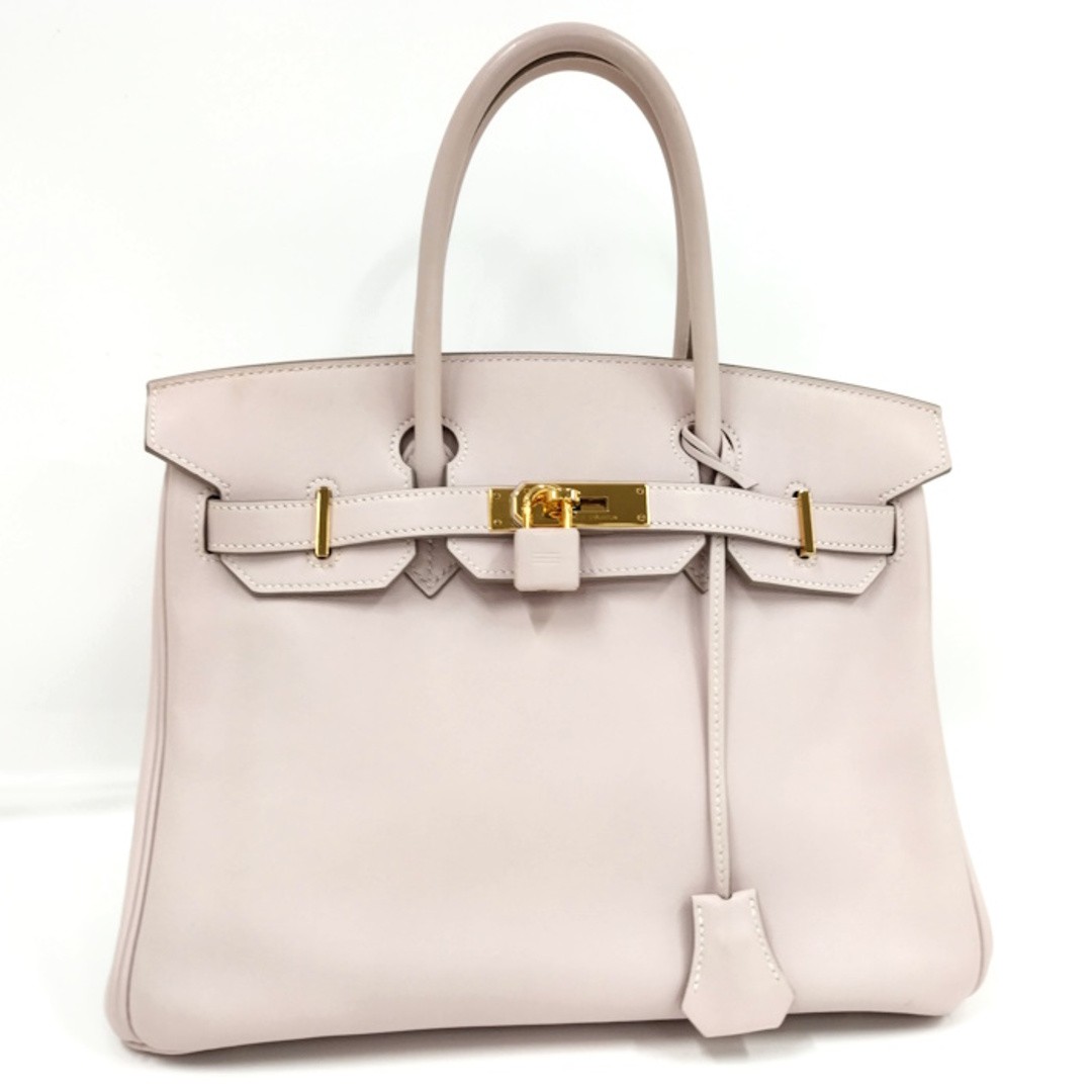 Hermes Birkin 30 Handbag Swift Leather Light Pink Used SKAI-0
