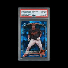 2025 Bowman Sapphire - Samuel Basallo - Chrome Prospects - #BCP-109 - PSA 10