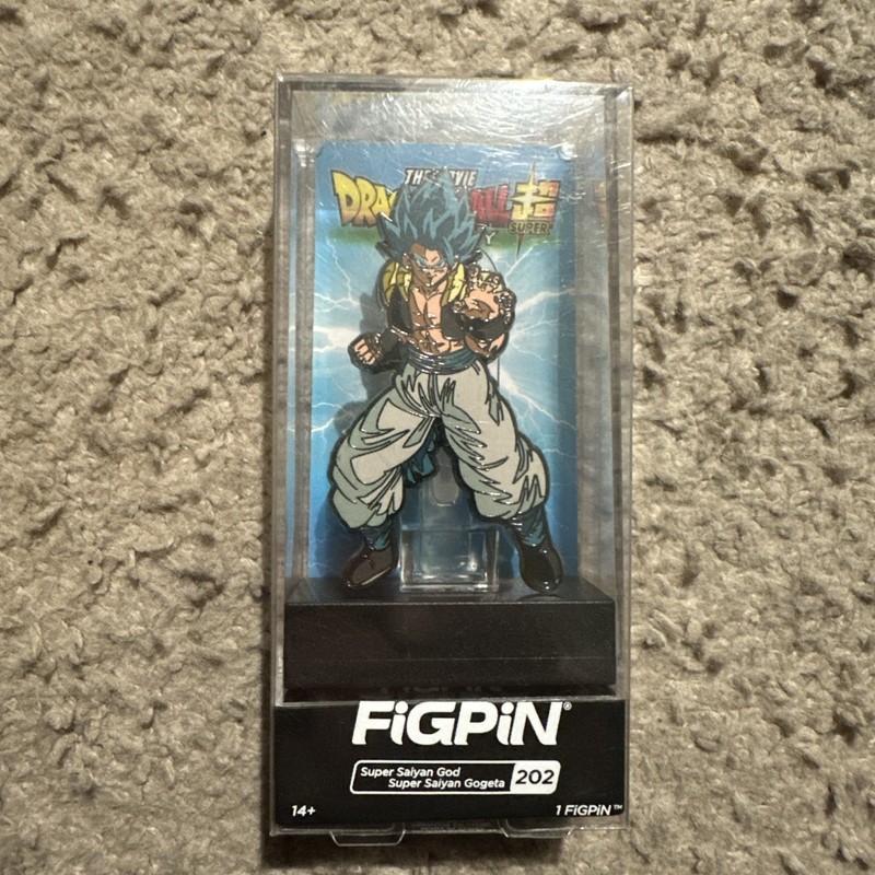 FiGPiN Dragon Ball Super Broly Movie SSG SS Gogeta Collectible Pin #202