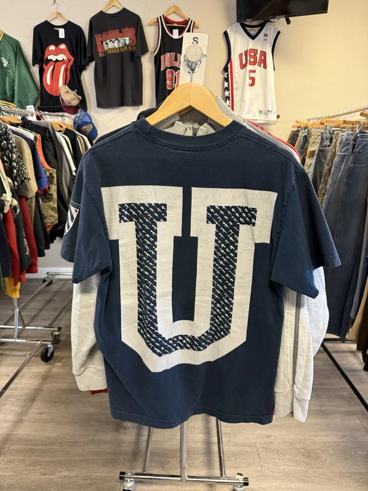 Vintage Rogue Status Blue T-Shirt Men’s M “University Of Shut The F Up” Skater - Image 4 of 4