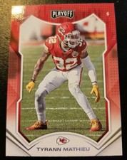 2021 Panini Playoff Football Tyrann Mathieu #86 Kansas City Chiefs