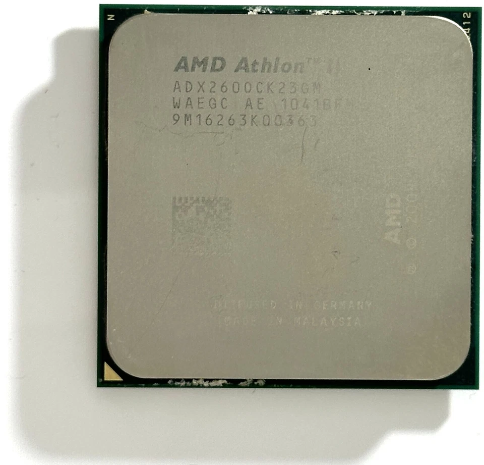 AMD Athlon ll ADX2600CK23GM Dual Core CPU Processor - Image 2 of 4