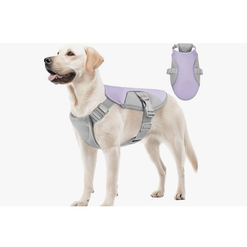 Dog Cooling Vest LARGE UV Protection Reflective Adjustable Heat…