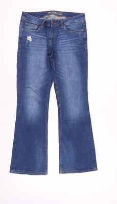 Women's Blue Slim Bootcut Jeans Size 30 UK