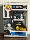 Batman Funko POP! Heroes #409 Glow in the Dark Day of the Dead Hot Topic