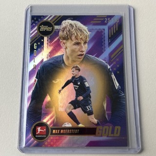 Max Moerstedt Topps Gold Bundesliga 25/50 Hoffenheim 2025 26