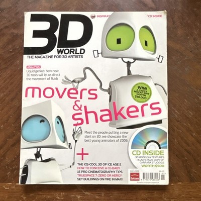3D World May 2006 Illustrated 3D Art Animation CGI CD Included Issue 57
