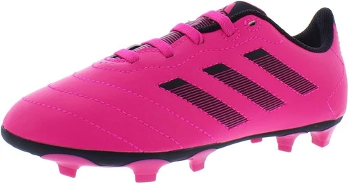 Tacchetti Adidas rosa per ragazzi taglia 5