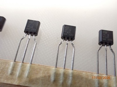 TL431ACZ 2,5 V - 36 V programmierbare Shunt-Spannungsreferenz TO-92 STM UK LAGER x4 Stück