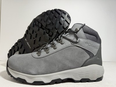 New Columbia Newton Wander Boot Waterproof Boots Gray Men  display picture 2