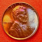 1950-P Lincoln Wheat Cent Penny GEM RED BU From an Original Bank Roll