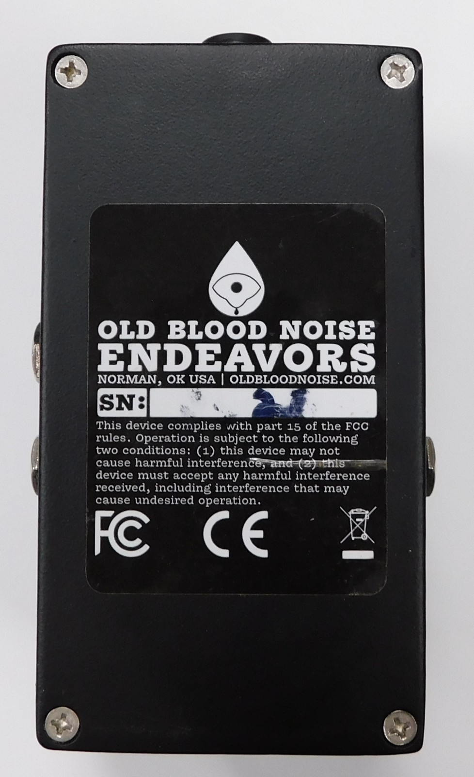 Old Blood Noise Endeavors - Dark Star - Pad Reverb Effects Pedal
