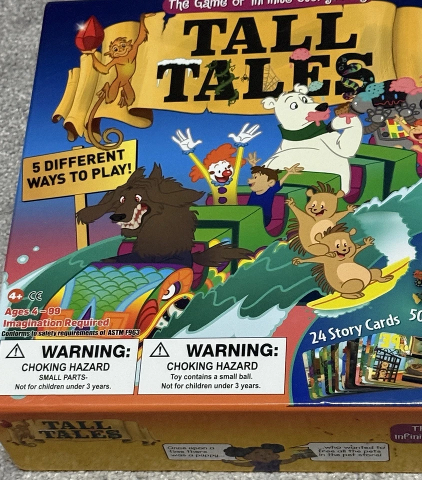TALL TALES Board Game of Infinite Storytelling Learning Imagination - Complete! - Image 2 of 4