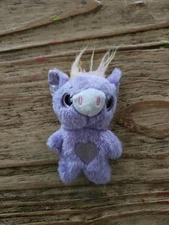 SCRUFF-a-LUVS MINI Plush Purple 3" approx Moose Stuffed Animal Soft Toy
