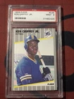 1989 Fleer Ken Griffey Jr Rookie Card #548 graded PSA 9 (Mint)
