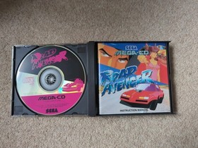 Road Avenger Sega Mega CD PAL complete with case and manual