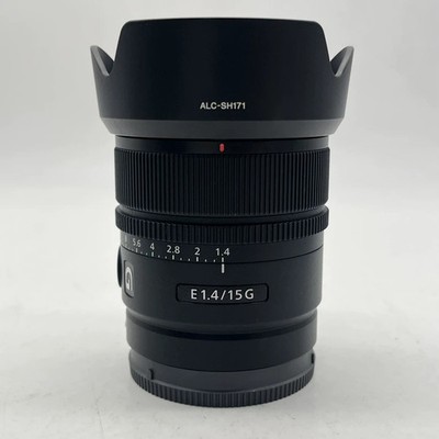 SONY E 15mm f/1.4 G Lens APS-C For Sony E-Mount  SEL15F14G