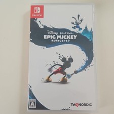 Disney Epic Mickey: Rebrushed for Nintendo Switch Video Game Japan used
