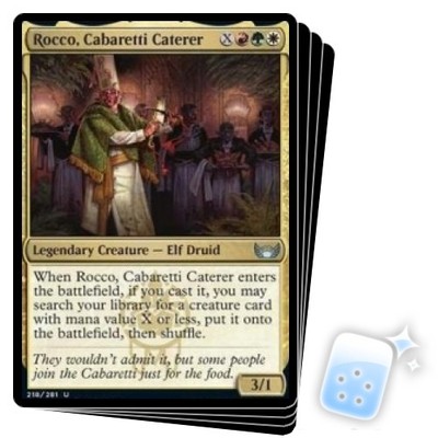 ROCCO, CABARETTI CATERER X4 Streets Of New Capenna SNC Magic MTG MINT CARD  | eBay
