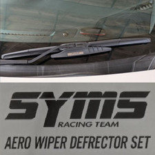 Syms Racing Aero Wiper Deflector Genuine JDM Toyota GR86 Subaru BRZ 2013-2025