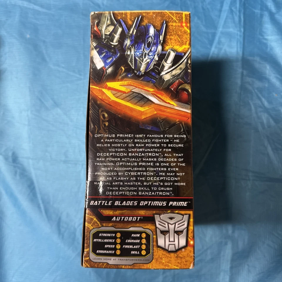 *2010 RARE*🔥Transformers Hunt For The Decepticons BATTLE BLADES OPTIMUS PRIME🔥 - Image 4 of 4