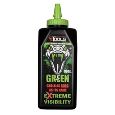 CE Tools Extreme Visibility 10 oz Standard Marking Chalk Fluorescent Green