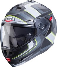 Casco modulare Caberg Duke II Tour grigio giallo nero