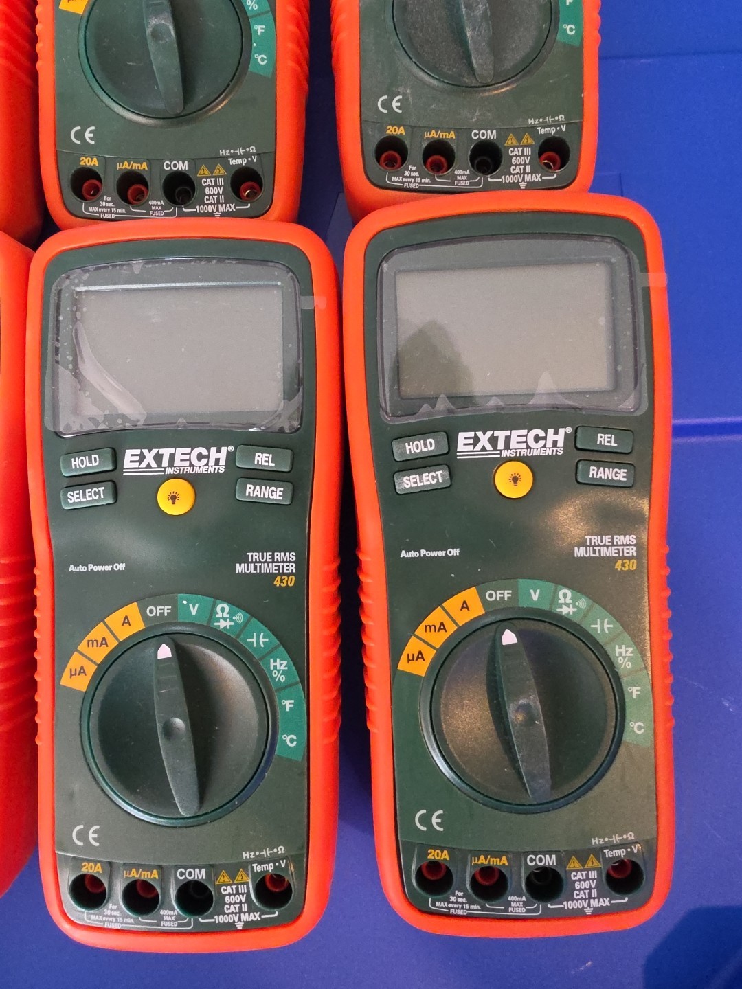 Extech Instruments 디지털 True RMS 멀티미터 430 8개 세트 (측정기 본체만) 4