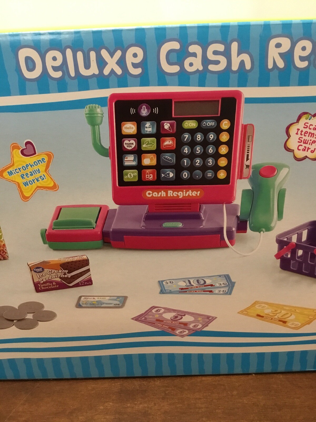 spark deluxe cash register