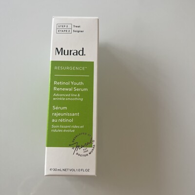 Murad Resurgence Retinol Youth Renewal Serum New in Box NIB 1oz / 30mL