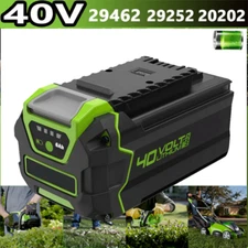 40V 6Ah For Greenworks G-MAX Lithium Battery 29472 29462 29252 20202 40 Volt