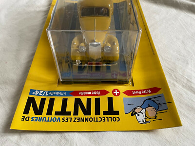Hachette - Voiture Tintin 1/24 + Fascicule - La Conduite