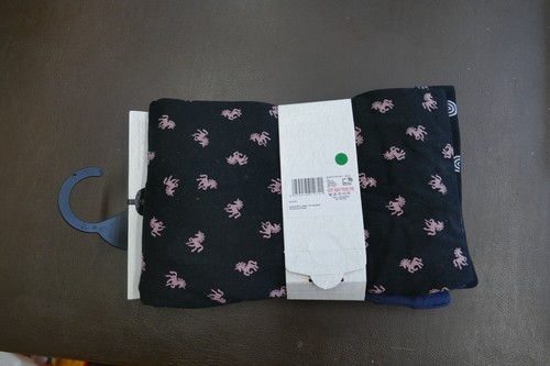 F&F 3 Pk Girls Cotton Rich Leggings 12-14yrs-BNWT - Picture 2 of 3
