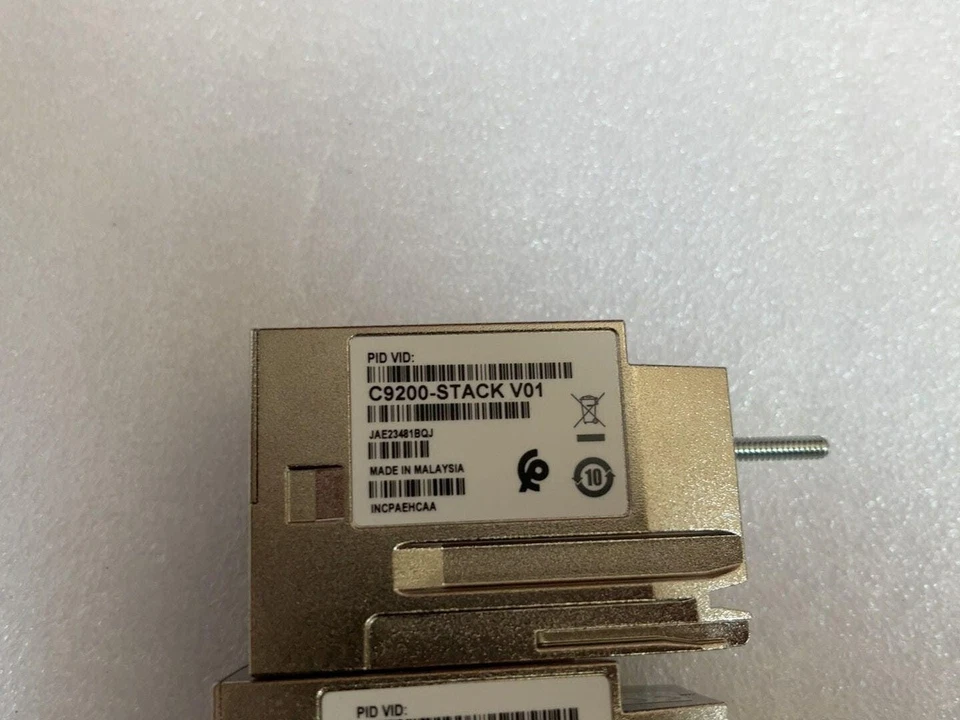 Lot of 4 Cisco C9200-STACK module for Cisco 9200 Series for C9200L-STACK-KIT - Image 2 of 2