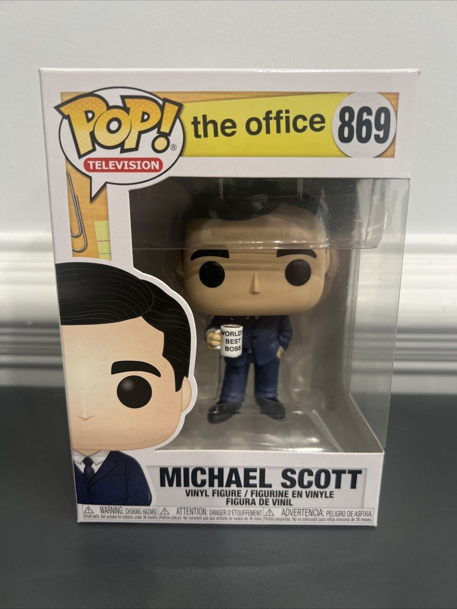 Funko Pop! The Office Michael Scott #869 World's Best Boss