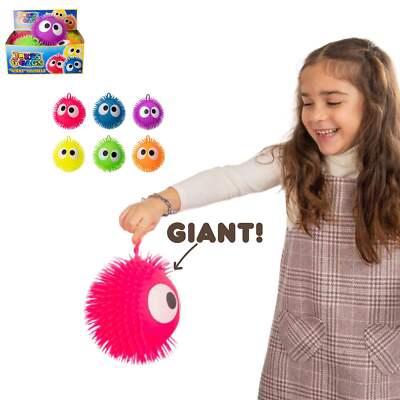6 Schnurbälle bunt Silikon Stressabbau flauschig Jonglierball Spielzeug