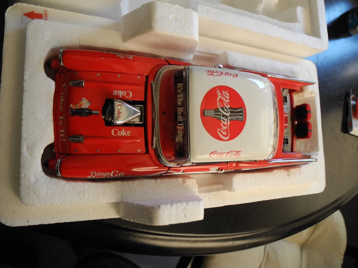 Very RARE Danbury mint 1957 Chevy Coca Cola Pro Street Super Comp