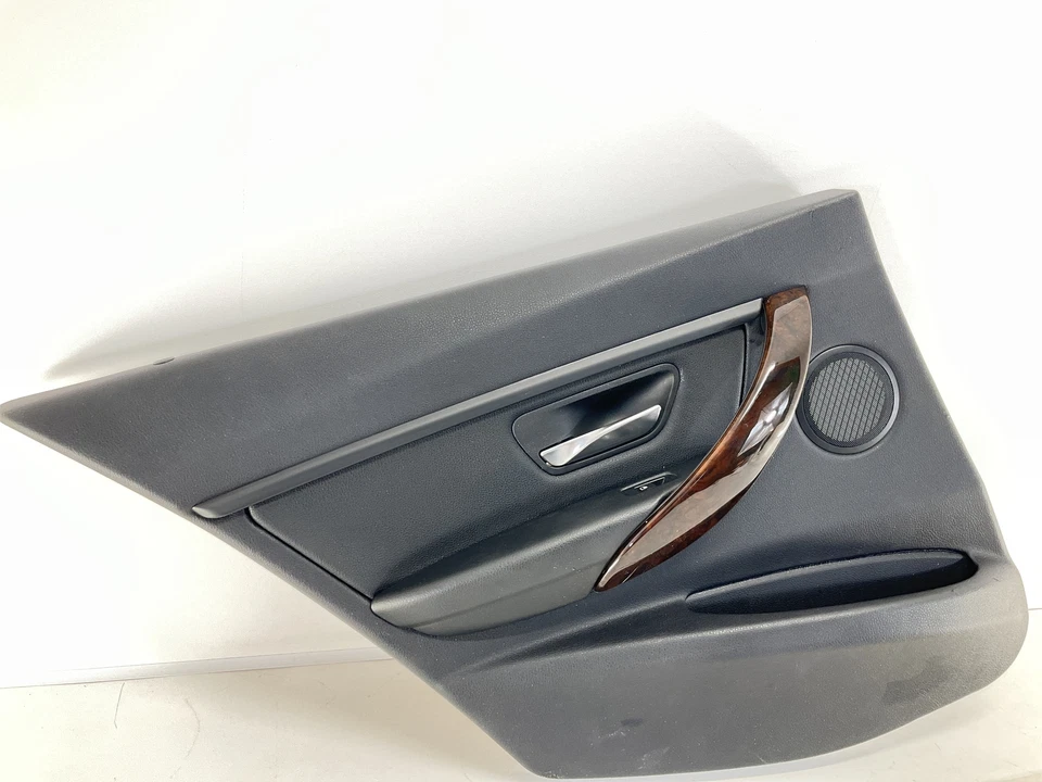 Painel interno de guarnição de porta traseiro esquerdo do motorista BMW 320i 13-18 - Imagem 3 de 4