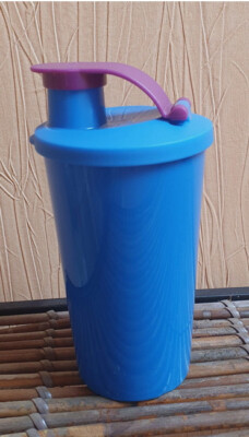 Tupperware Trinkbecher 330 ml blau auslaufsicher NEU