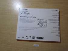 Instruction manual for Fujifilm X-Pro1 Camera. French.
