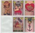 2015 GARBAGE PAIL KIDS 30th ANNIVERSARY SUPER FAN TATTOO CARDS ALL 5 IN SET GPK