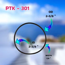 90-423-1005 Horizon Spa & Pool O-Ring, 2" Heater Union PTK-301 BY LIBERTY SEALS